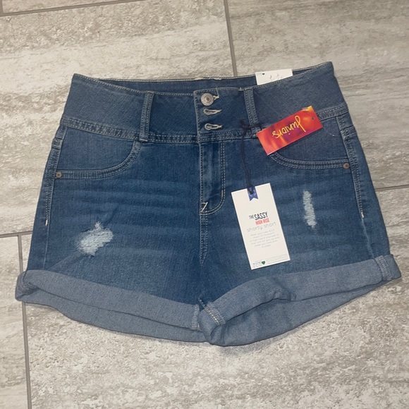WallFlower Jean pour femme Dad Taille haute Insta Vintage Juniors, Cina